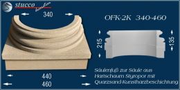 Säulenfuss mit Beschichtung OFK-2K 340/460