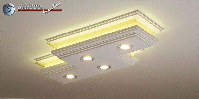 Einbaurahmen für LED Spot Einbauleuchte kippbar weiß
