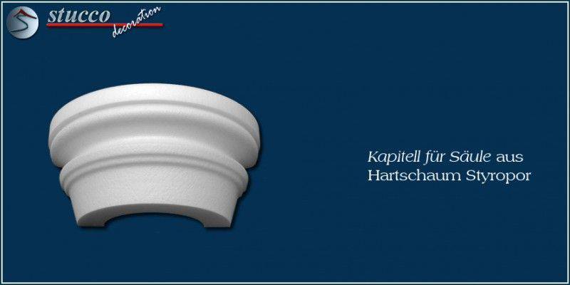 Kapitell für Säulen OFK - Naturausführung Kapitell für Säulen OFK - Naturausführung