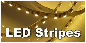 LED Strips für indirekte Beleuchtung in Lichtleisten