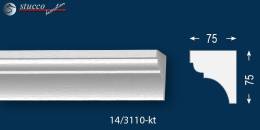 Vorhangleiste zur Stuckleiste Trier 14 Vorhangleiste zur Stuckleiste Trier 14