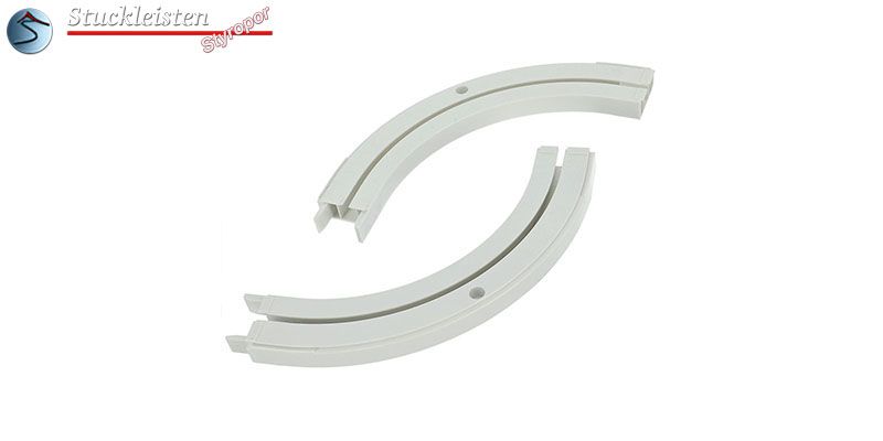 Gardinen Zubehör Endstück gebogen einläufig Gardinen Zubehör Endstück gebogen einläufig