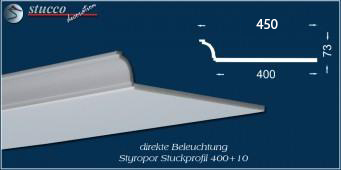 Stuckprofil für direkte Beleuchtung Bayern 400+10 Stuckprofil für direkte Beleuchtung Bayern 400+10