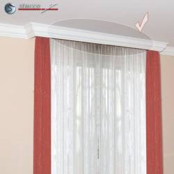 Vorhangleiste zur Stuckleiste Düren 21 Vorhangleiste zur Stuckleiste Düren 21