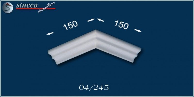 Stuckleiste Eindhoven 04 äußeres Eckelement