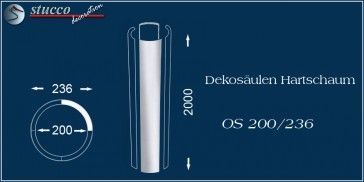 Dekosäulen Hartschaum  OS 200/236