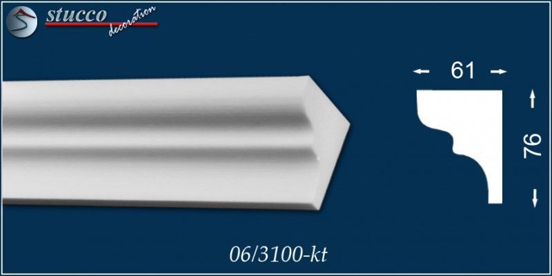 Vorhangleiste zur Stuckleiste Eindhoven 06