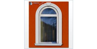 102. Fassaden Idee: flexible Stuckleisten zur Fensterverzierung / Türverzierung