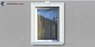 7. Fassaden Idee mit Fassadendekor für Fensterumrandung / Türumrandung