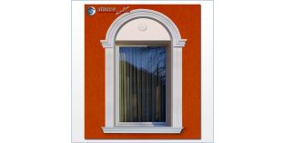 96. Fassaden Idee: flexible Stuckleisten für Fensterverzierung / Türverzierung