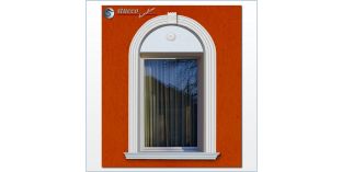 110. Fassaden Idee: flexible Stuckleisten für Fensterverzierung / Türverzierung zur Fassadendekoration