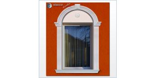 98. Fassaden Idee: flexible Stuckleisten zur Außenstuck Fensterverzierung / Türverzierung