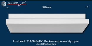 Innsbruck 214-970x460 Deckenlampe ohne LED Beleuchtung