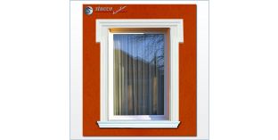 21. Fassaden Idee zur Fensterumrandung / Türumrandung mit Fassadenstuck