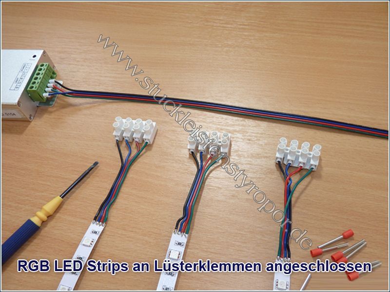 Schnellverbinder Clip für einfarbige 10mm LED Strip z.B. SMD5050 2 po, 0,78  €