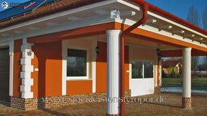 Bossensteine und Dekosäulen