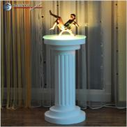 Dekosäule Hartschaum ODM 340/667 mit eingeschalteter LED Beleuchtung Dekosäule Hartschaum ODM 340/667 mit eingeschalteter LED Beleuchtung