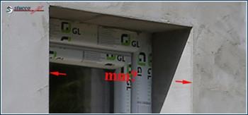 Leibungsbreite abmessen Leibung abmessen