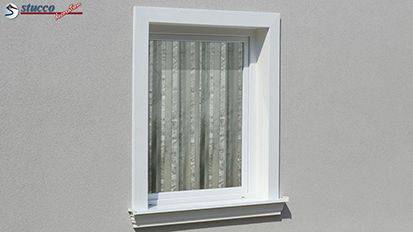 Aussenstuck Profile als Fensterverzierung Aussenstuck Profile als Fensterverzierung
