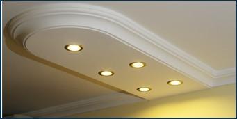 Deckenbeleuchtung mit LED Spots