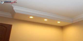 Direkte Beleuchtung mit LED Spotlampen