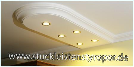 LED-Spots in der Stuckleiste Trier 400+14