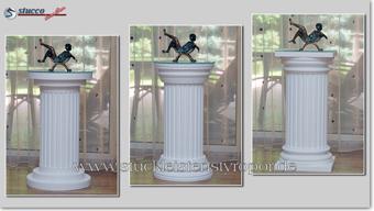 Dekosäulen - verschiedene Kapitelle und Säulenfüße Dekosäulen - verschiedene Kapitelle und Säulenfüße