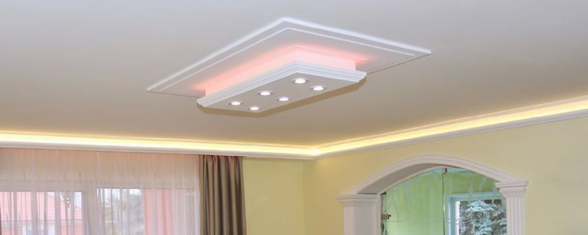 Stucklampen mit LED Spots Stucklampen mit LED Spots