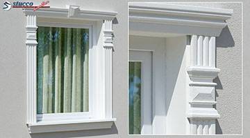 klassische Stuckverzierung für die fassade Sonderanfertigung klassische Fassade