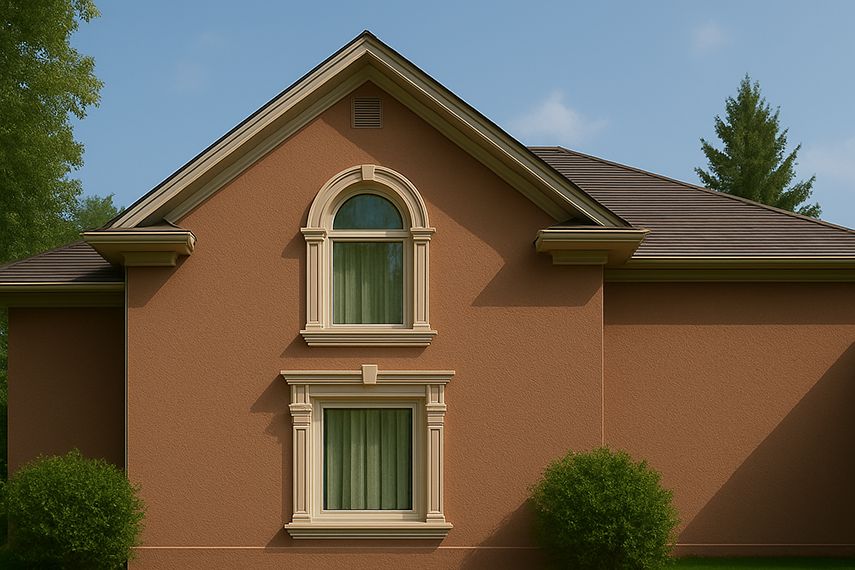 Kombinierbare Stuckprofile für eine harmonische Fassadengestaltung