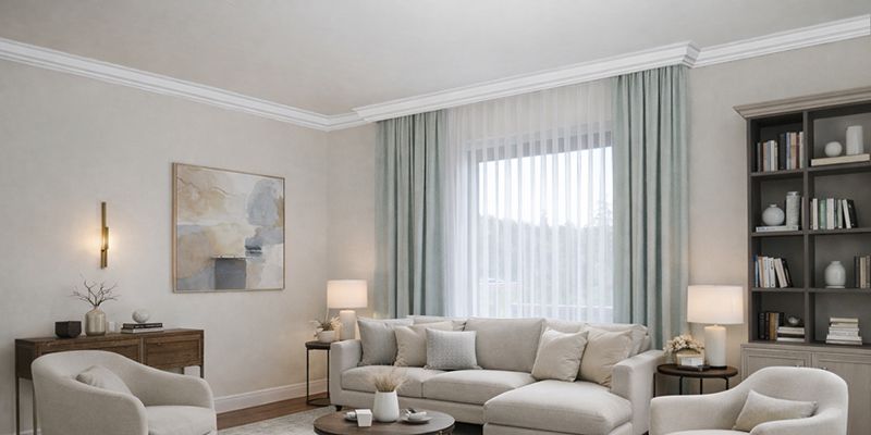 Vorhangleiste zur Stuckleiste Düren 21