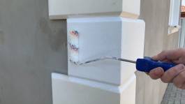 Flächen mit Malerrolle streichen