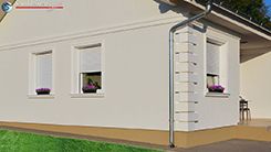 Fassaden Ideen mit modernen stoßfesten Bossensteinen