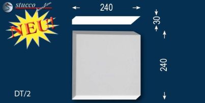 Stoßfeste glatte Bossenecke mit Gehrung - München DT-2