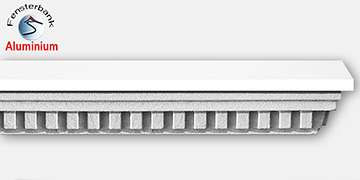 Komplette Alu Außenfensterbänke 106-F Komplette Alu Außenfensterbänke 106-F