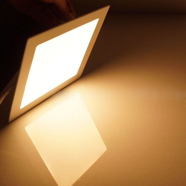 LED Panel Deckenlampe eckig warmweiß LED Panel Deckenlampe eckig warmweiß