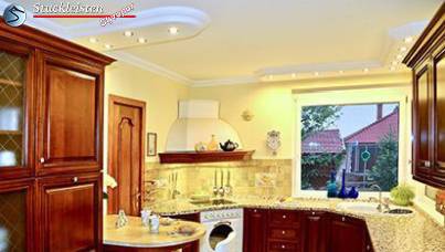 LED Spots und Styroporleisten