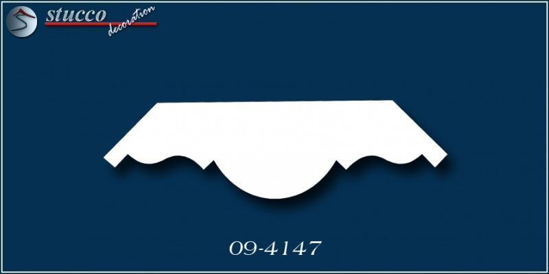 Stuckleisten Frankfurt 09 Profil Negativ