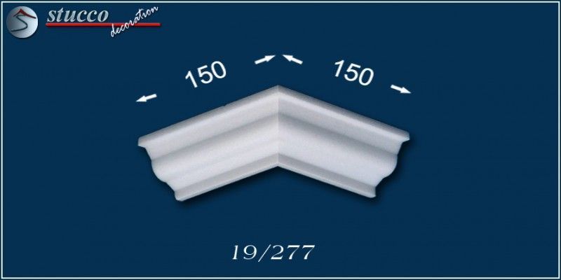 Außeneckelement für Stuckleisten Außeneckelement für Stuckleisten