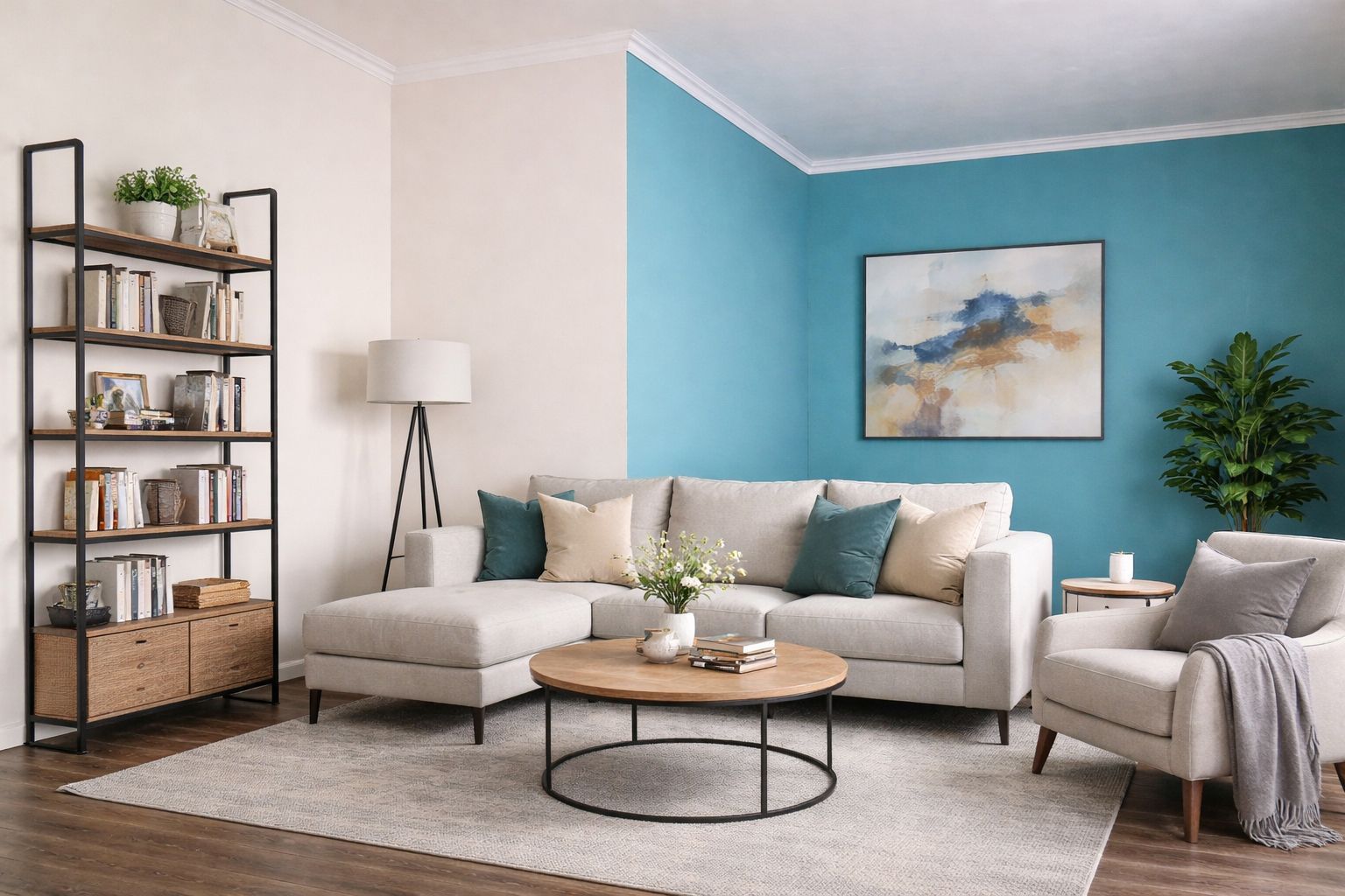 stilvolles Wohnzimmer mit Styropor Leisten stilvolles Wohnzimmer mit Styropor Leisten