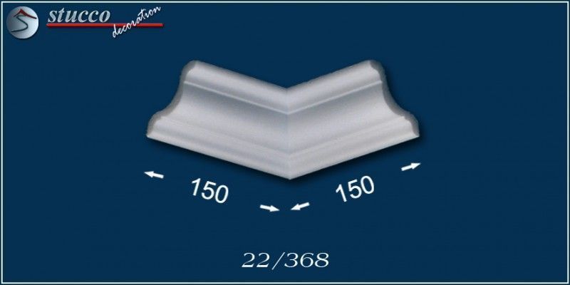 Stuckleiste Oslo 22 inneres Eckelement