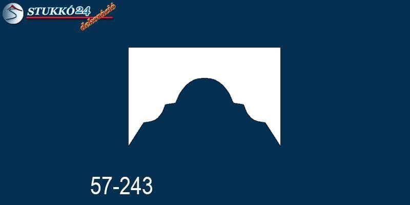 Styropor Deckenleisten und Wandleisten, Zierleisten Nantes 57 Profil Negative