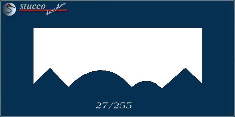 Styropor Stuckleisten Roma 27 Profil Negativ Styropor Stuckleisten Roma 27 Profil Negativ