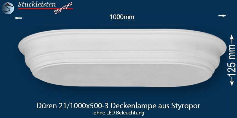 Düren 21-1000x500-3 Deckenlampe ohne LED Beleuchtung Düren 21-1000x500-3 Deckenlampe ohne LED Beleuchtung