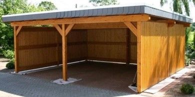 Den Carport günstig selbst gestalten 