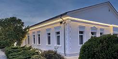 LED Stuck für die Fassade – stoßfeste Fassadenprofile für die LED Beleuchtung LED Stuck für die Fassade – stoßfeste Fassadenprofile für die LED Beleuchtung