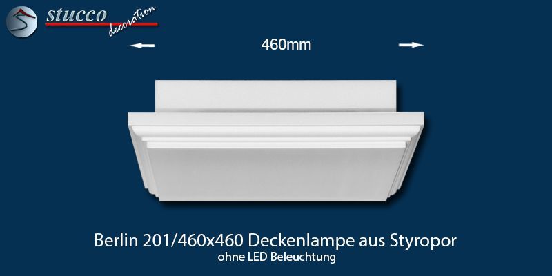 Berlin 201-460x460 Deckenlampe ohne LED Beleuchtung Berlin 201-460x460 Deckenlampe ohne LED Beleuchtung