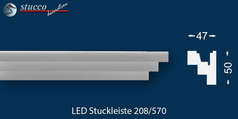 LED Wandleiste Erfurt 208 für indirekte Beleuchtung LED Wandleiste Erfurt 208 für indirekte Beleuchtung