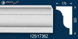 Stoßfest beschichtetes Gesims Styropor Köln 125