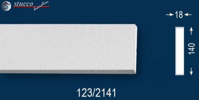 Wetterfest beschichtete Stuckprofile Fassade Hannover 123